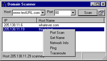 FastResolver - Host Names/IP Addresses/MAC Address Scanner